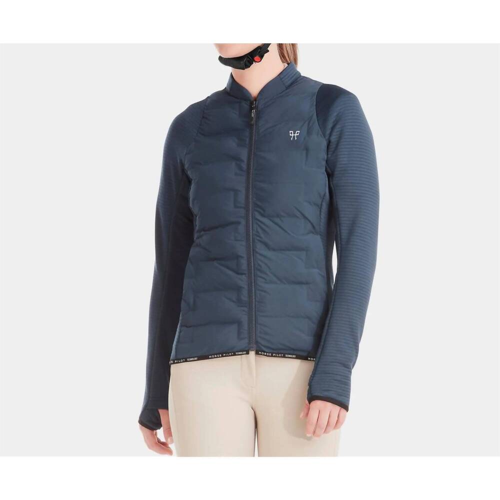 NEW HORSE PILOT ladies storm jacket in navy